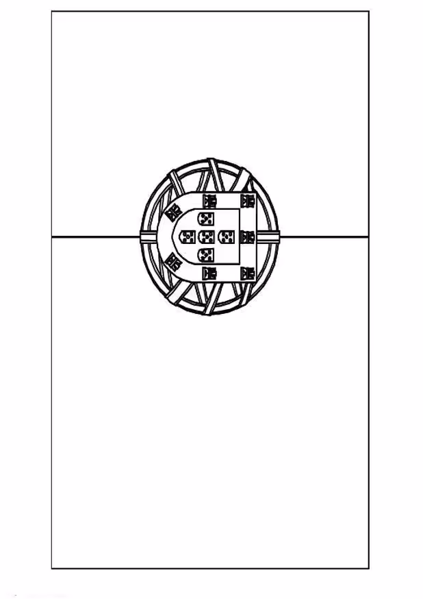 Bandeiras imprimir07 para colorir — desenho para imprimir