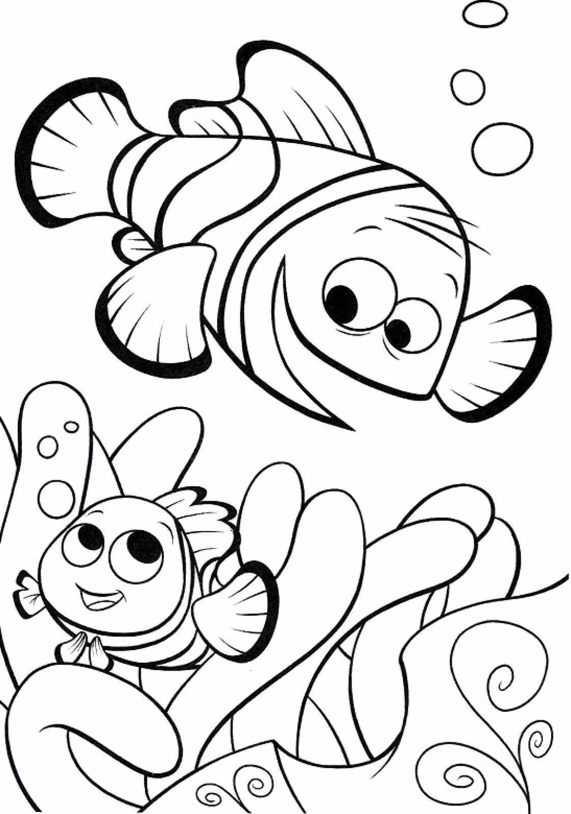 Procurando nemo imprimir06 para colorir — desenho para imprimir