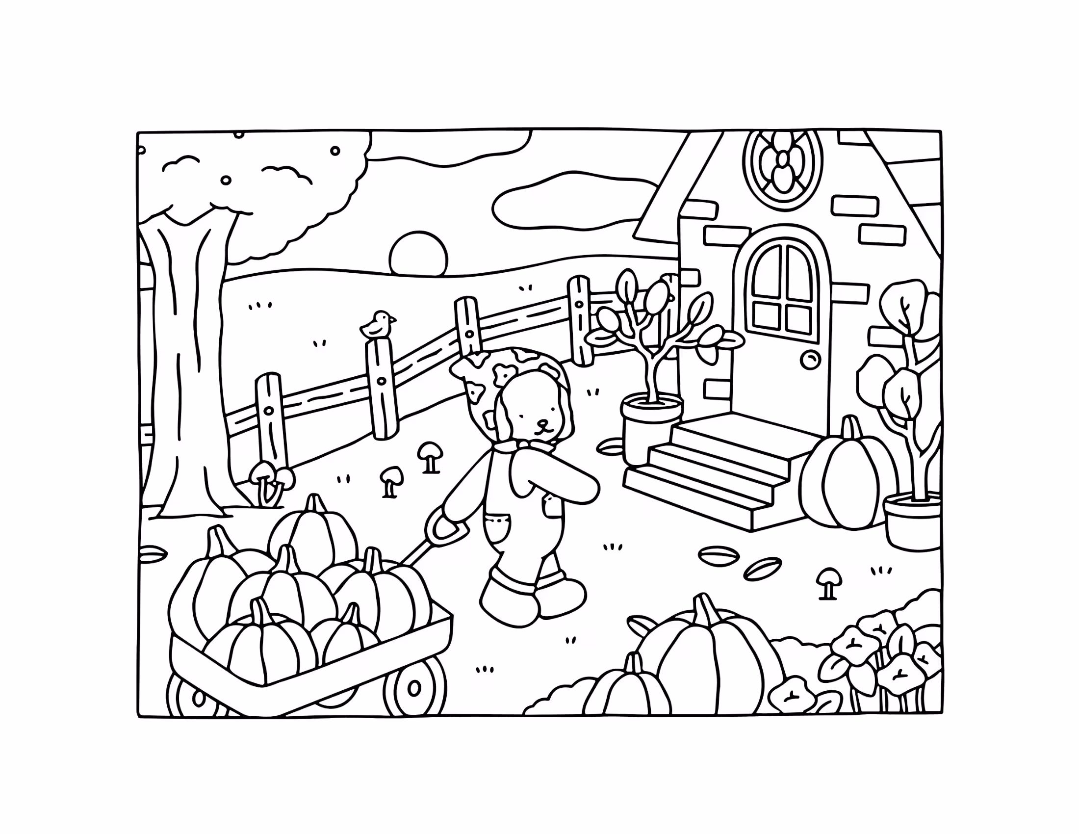 Boobie goods coloring book para colorir — desenho para imprimir