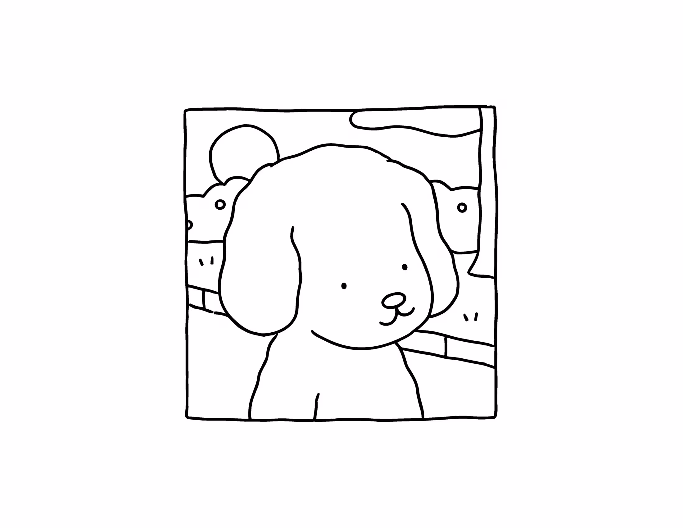 Boobie goods coloring book para colorir — desenho para imprimir
