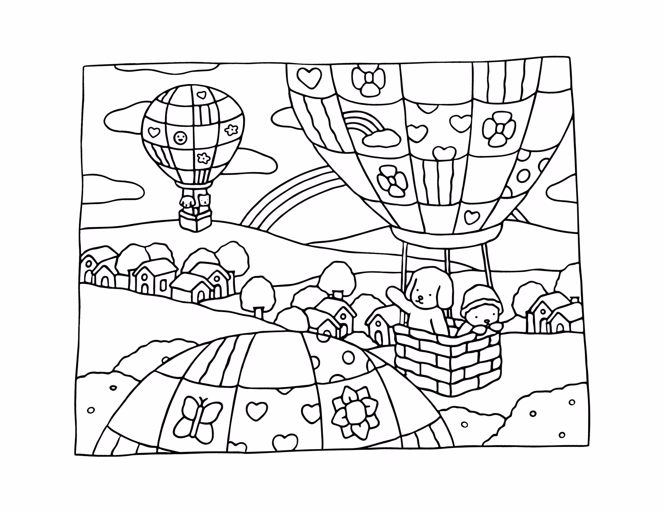 Boobie goods coloring book para colorir — desenho para imprimir