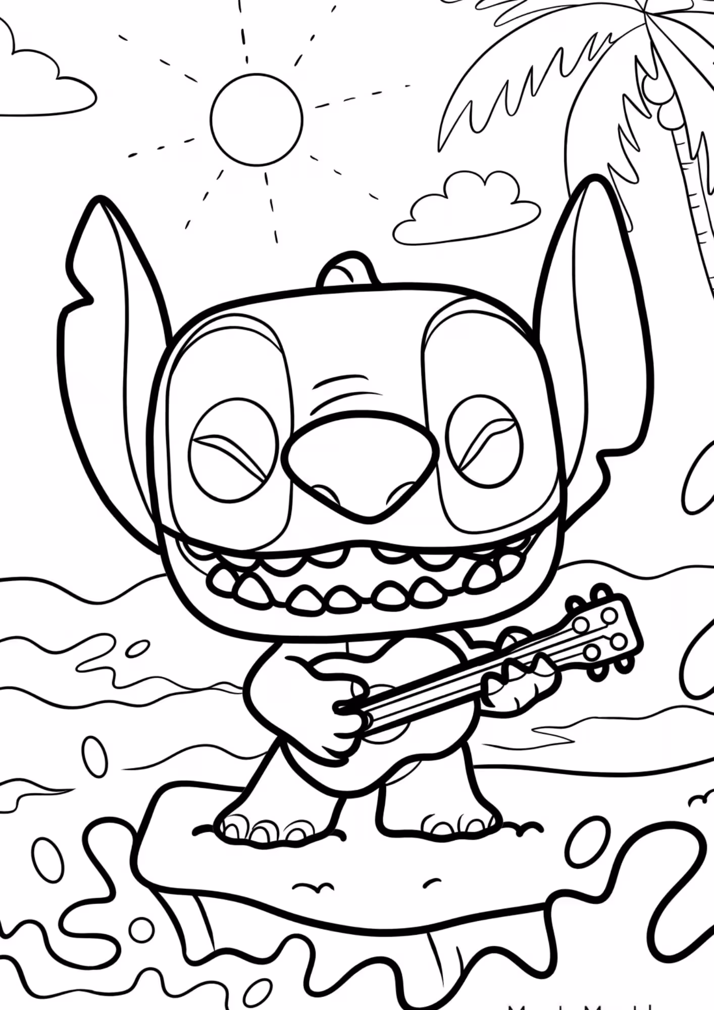 De funko pop e para colorir — desenho para imprimir