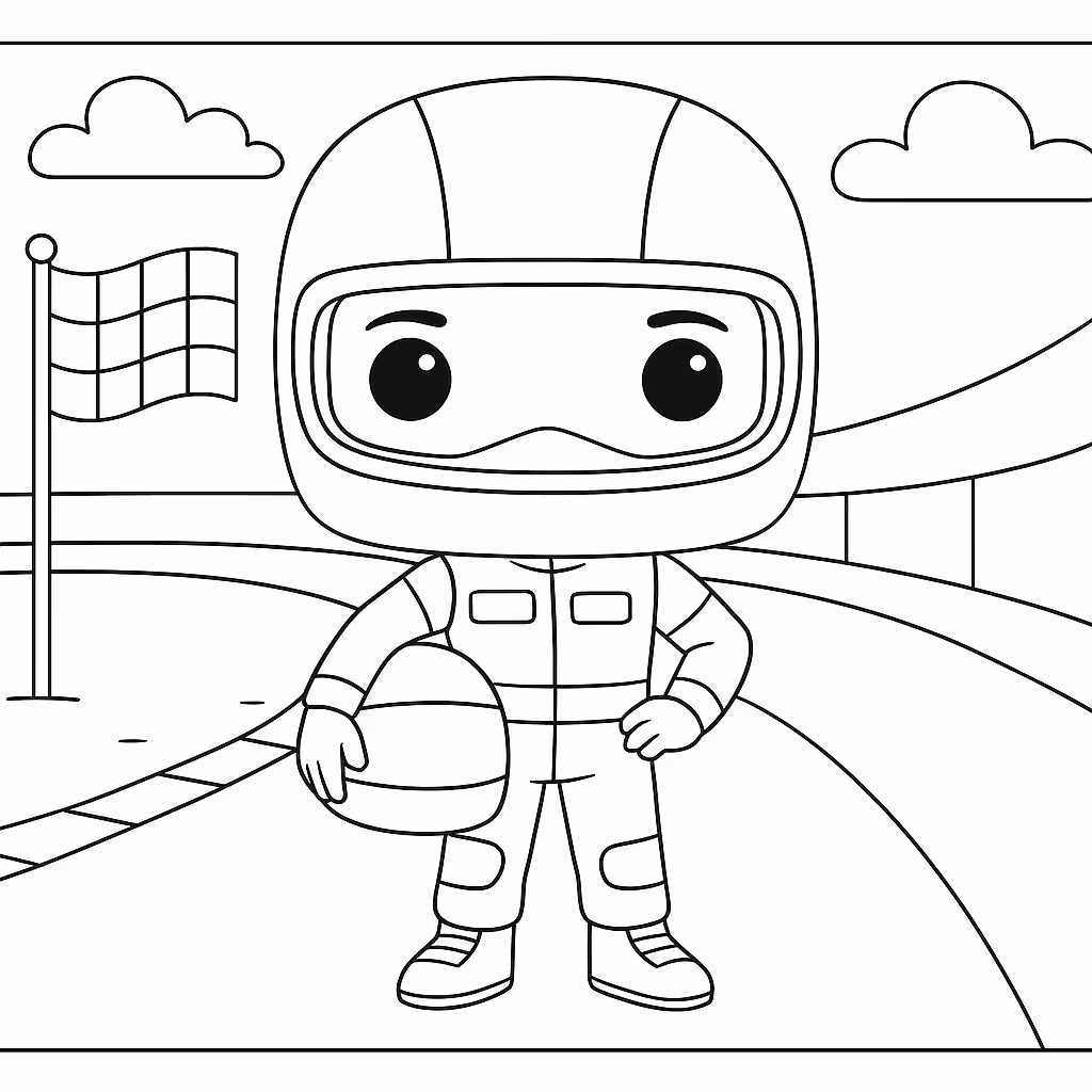 Funko pop e para colorir — desenho para imprimir