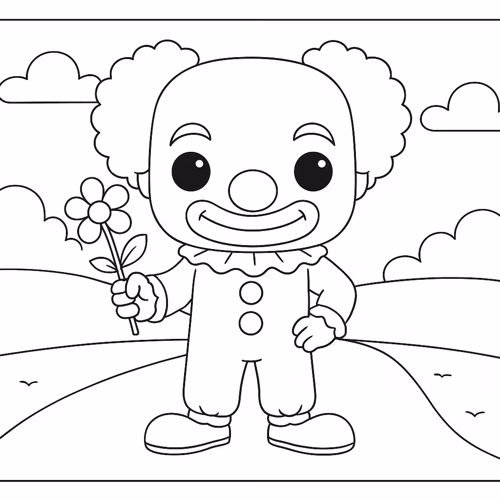Funko pop e para colorir — desenho para imprimir