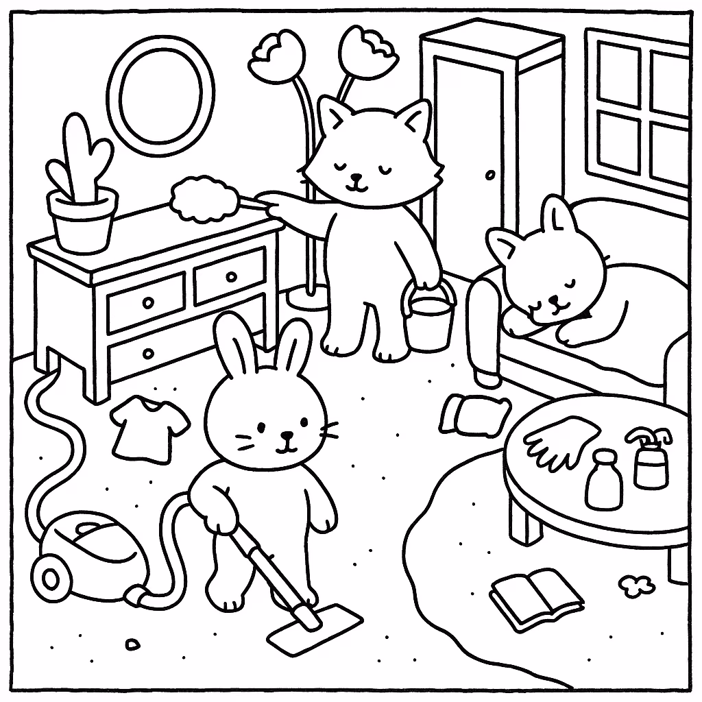 Bobbie goods para colorir — desenho para imprimir