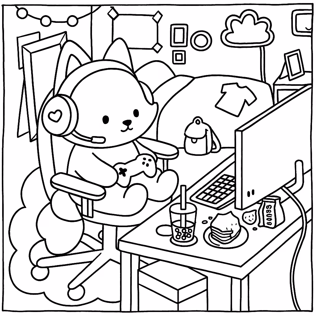 Bobbie goods para colorir — desenho para imprimir