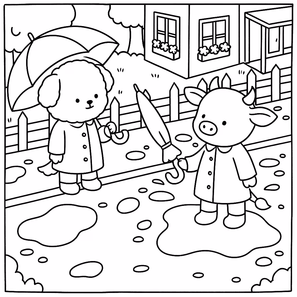 Bobbie goods para colorir — desenho para imprimir