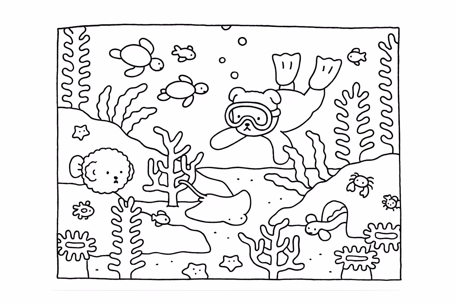 Bobbie goods para colorir — desenho para imprimir