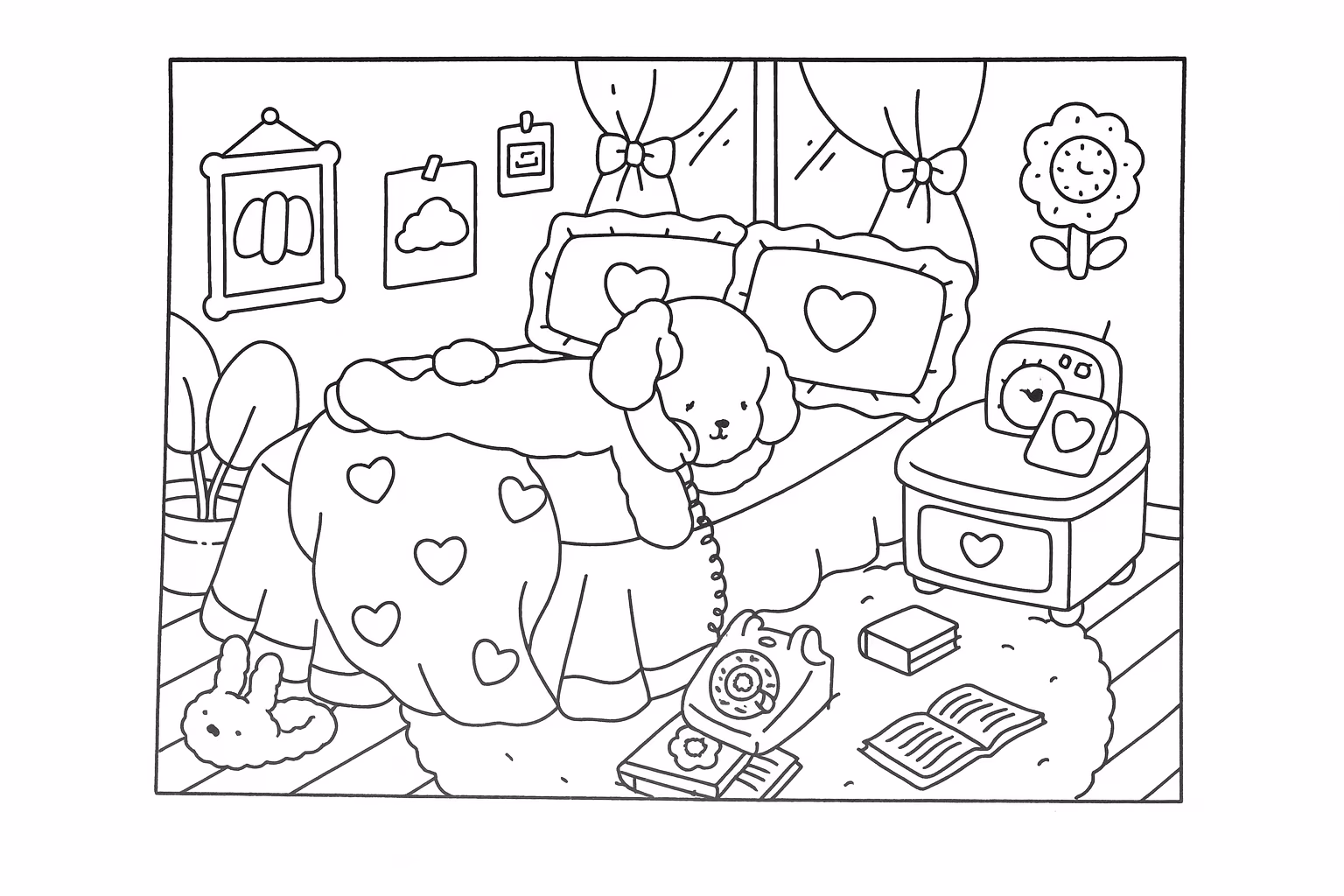Bobbie goods para colorir — desenho para imprimir