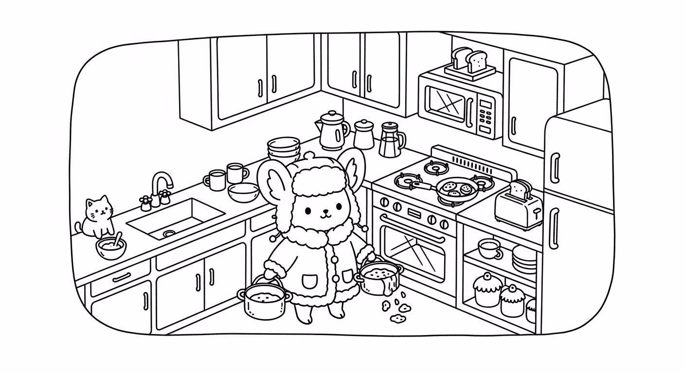 Bobbie goods para colorir — desenho para imprimir