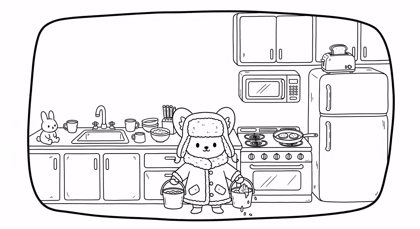 Bobbie goods para colorir — desenho para imprimir