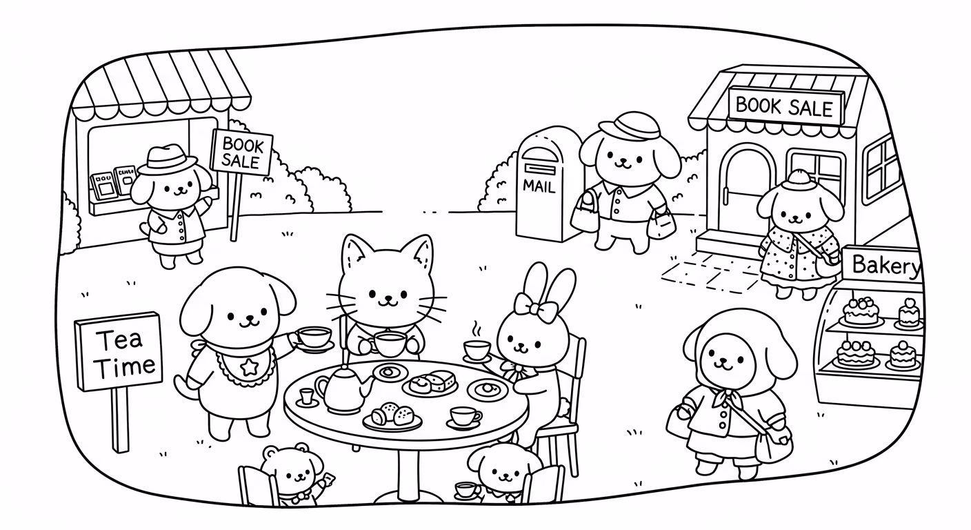 Bobbie goods para colorir — desenho para imprimir