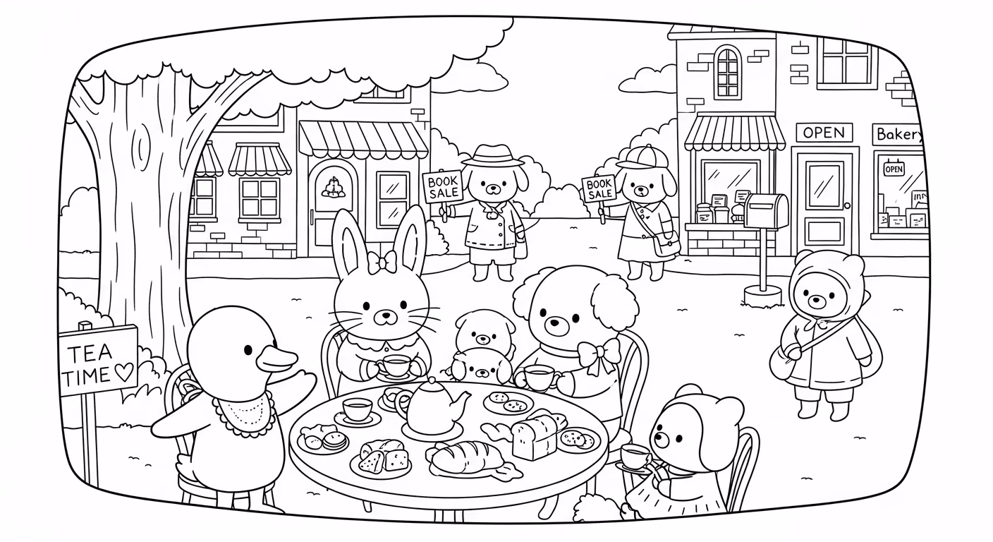 Bobbie goods para colorir — desenho para imprimir