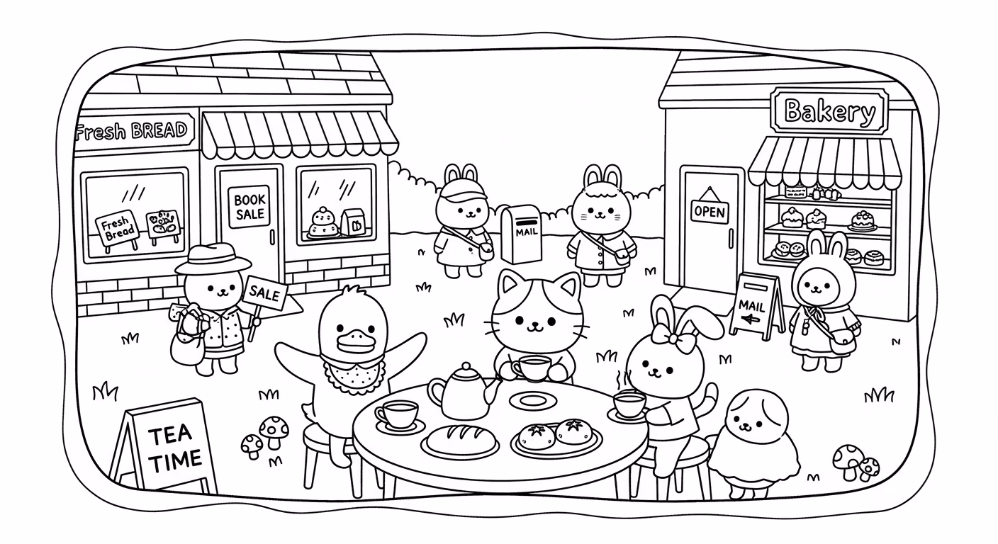 Bobbie goods para colorir — desenho para imprimir