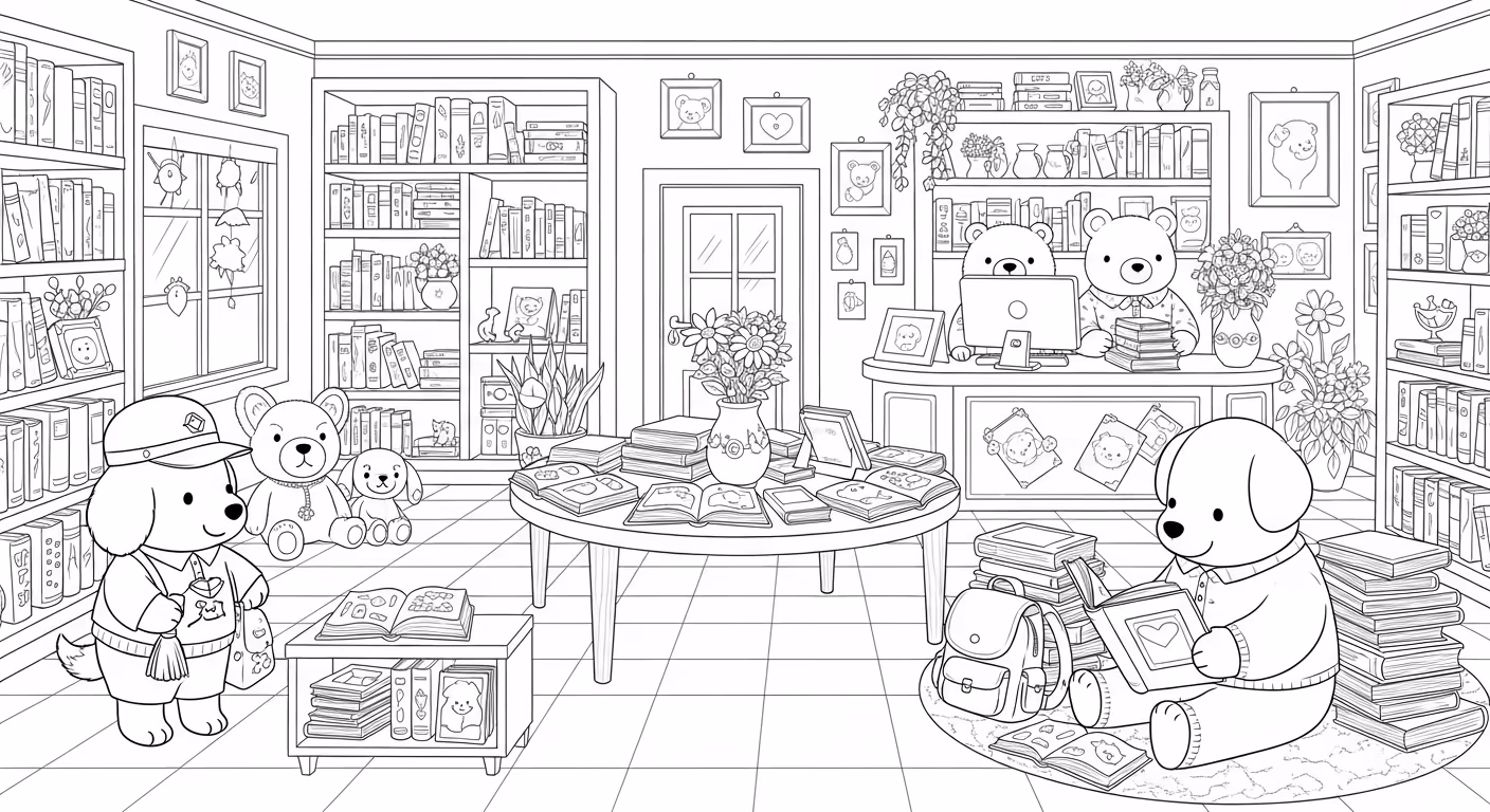 Bobbie goods para colorir — desenho para imprimir