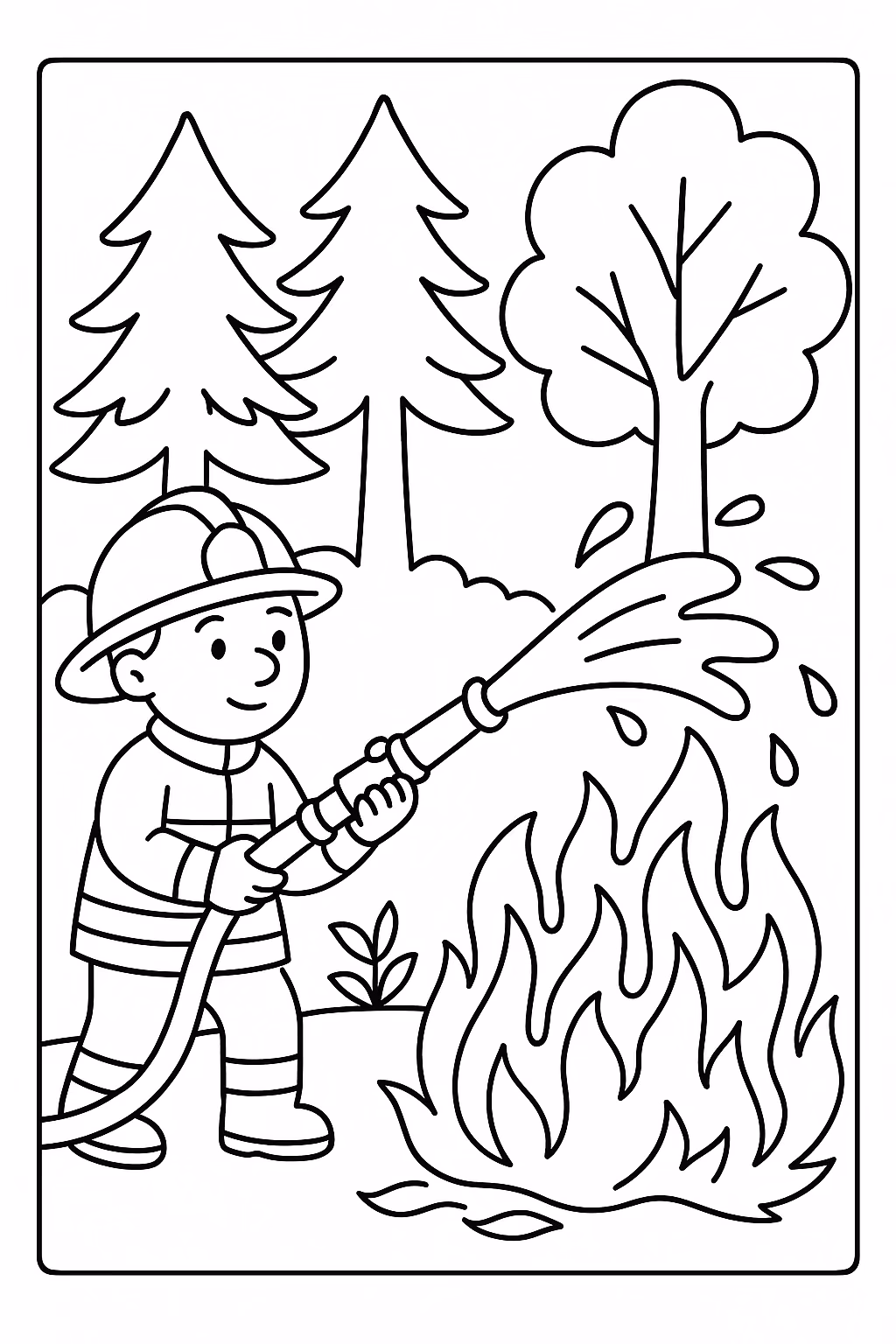 Desenhos de Bombeiros