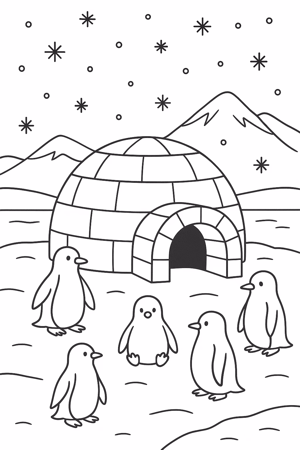 Casa para colorir — desenho para imprimir