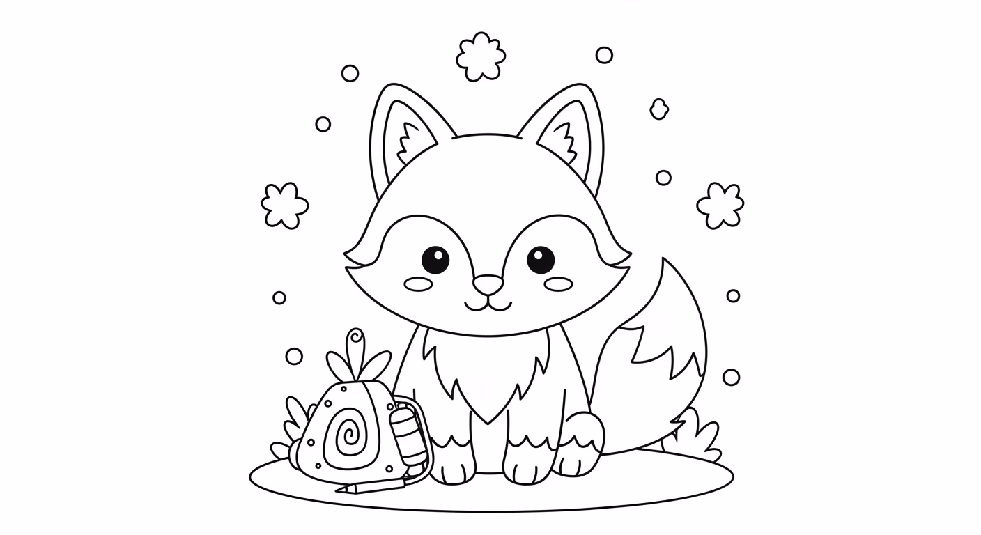 Lobo para colorir — desenho para imprimir