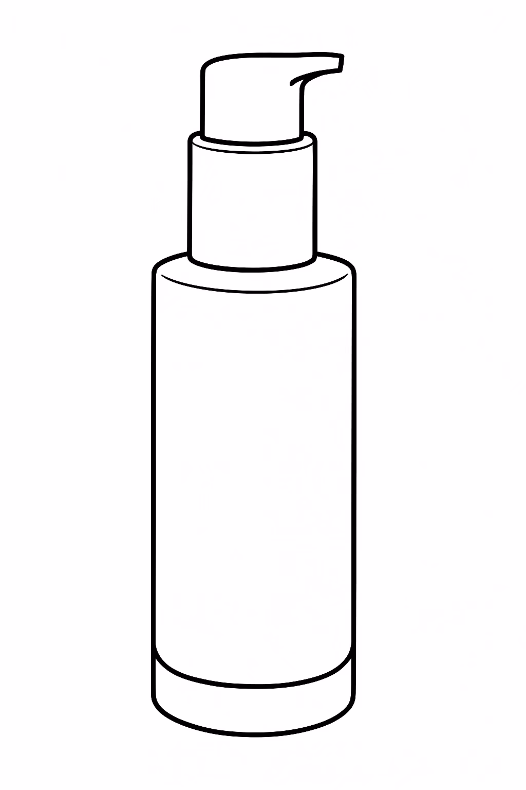 Maquiagem para colorir — desenho para imprimir