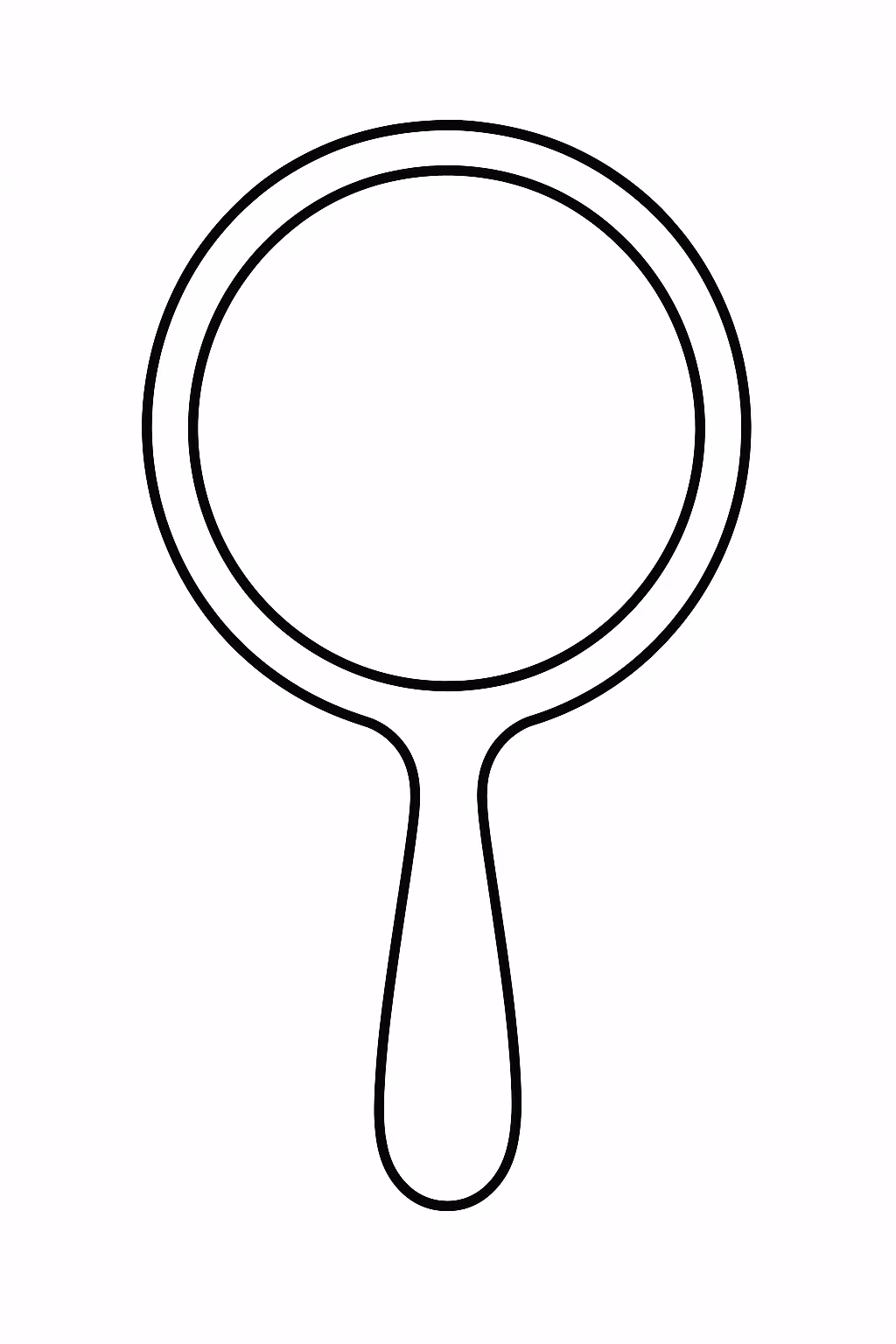 Maquiagem para colorir — desenho para imprimir
