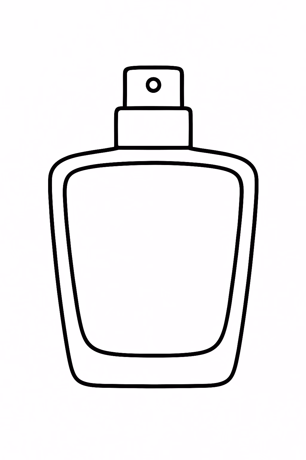 Maquiagem para colorir — desenho para imprimir
