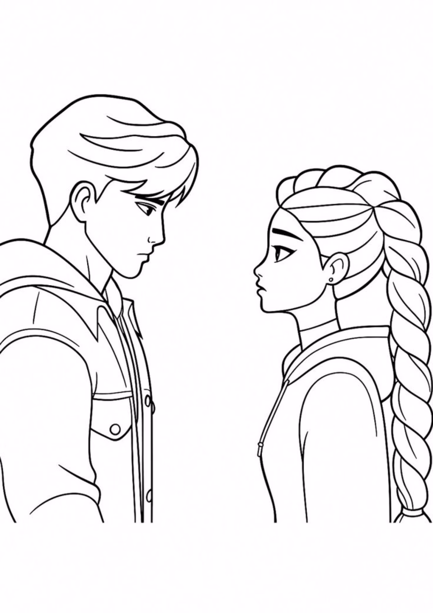 Guerreiras do kpop e para colorir — desenho para imprimir