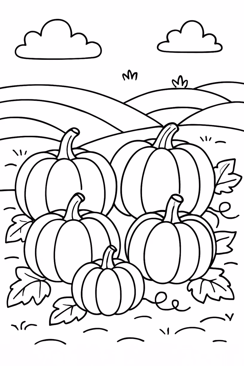 Halloween abobora patch para colorir — desenho para imprimir