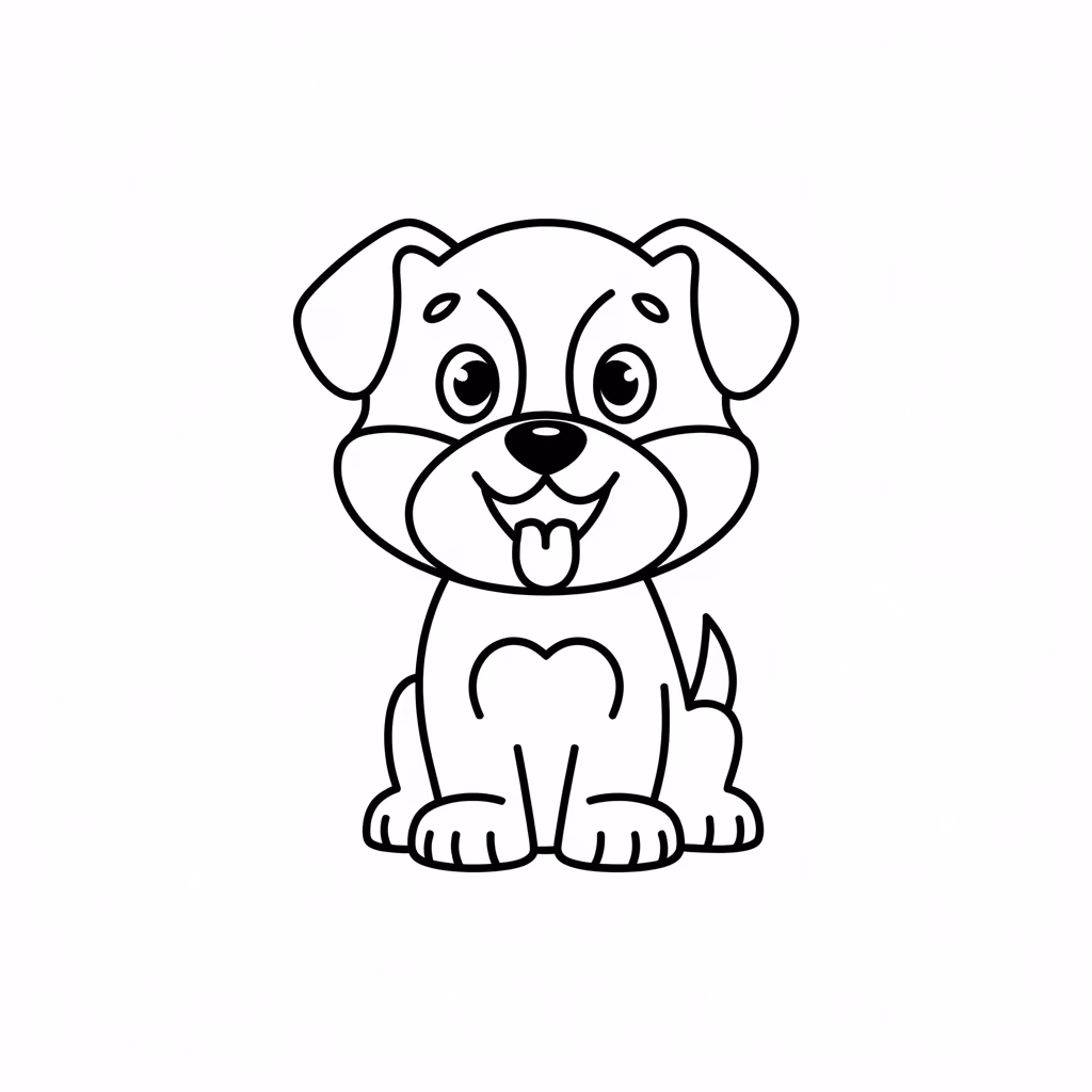 Animais para colorir — desenho para imprimir