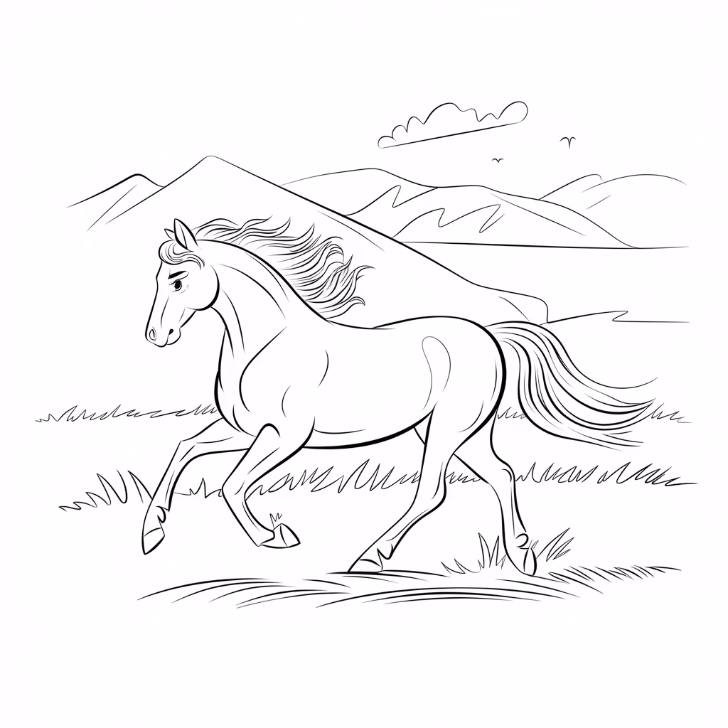 Animais para colorir — desenho para imprimir