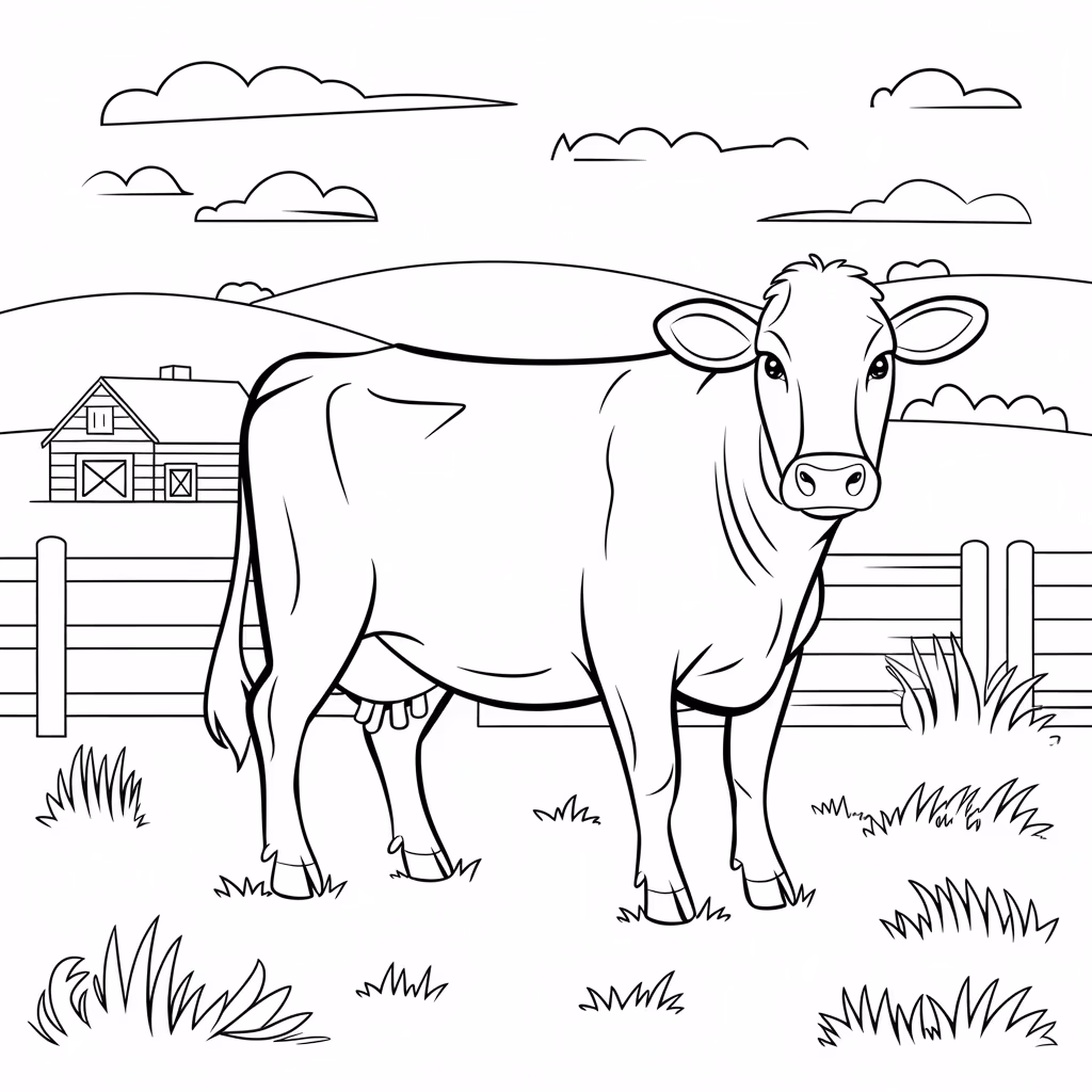 Animais para colorir — desenho para imprimir