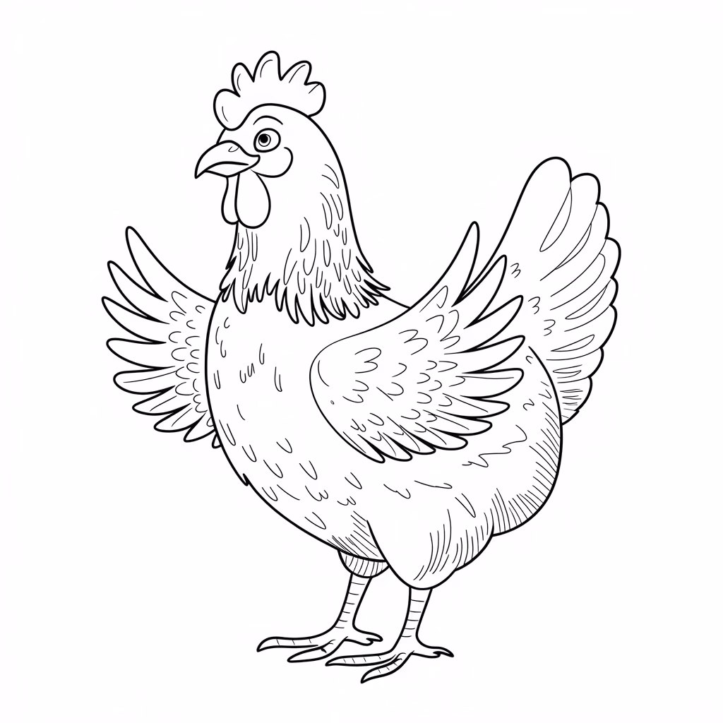 Animais para colorir — desenho para imprimir