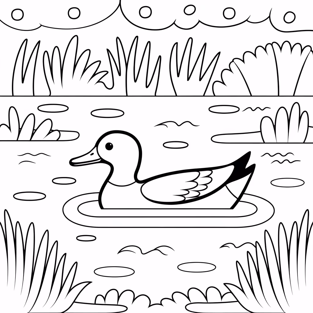 Animais para colorir — desenho para imprimir
