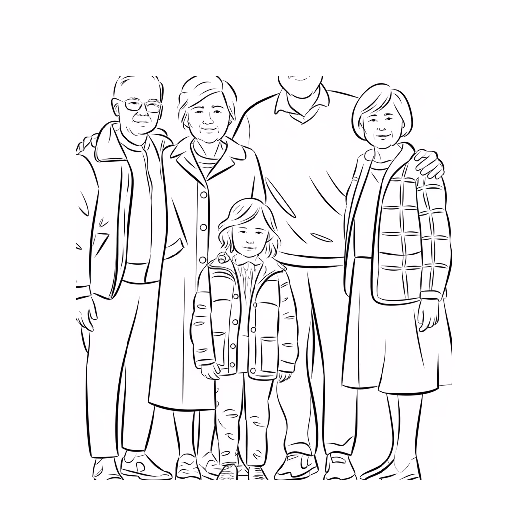 Avos para colorir — desenho para imprimir