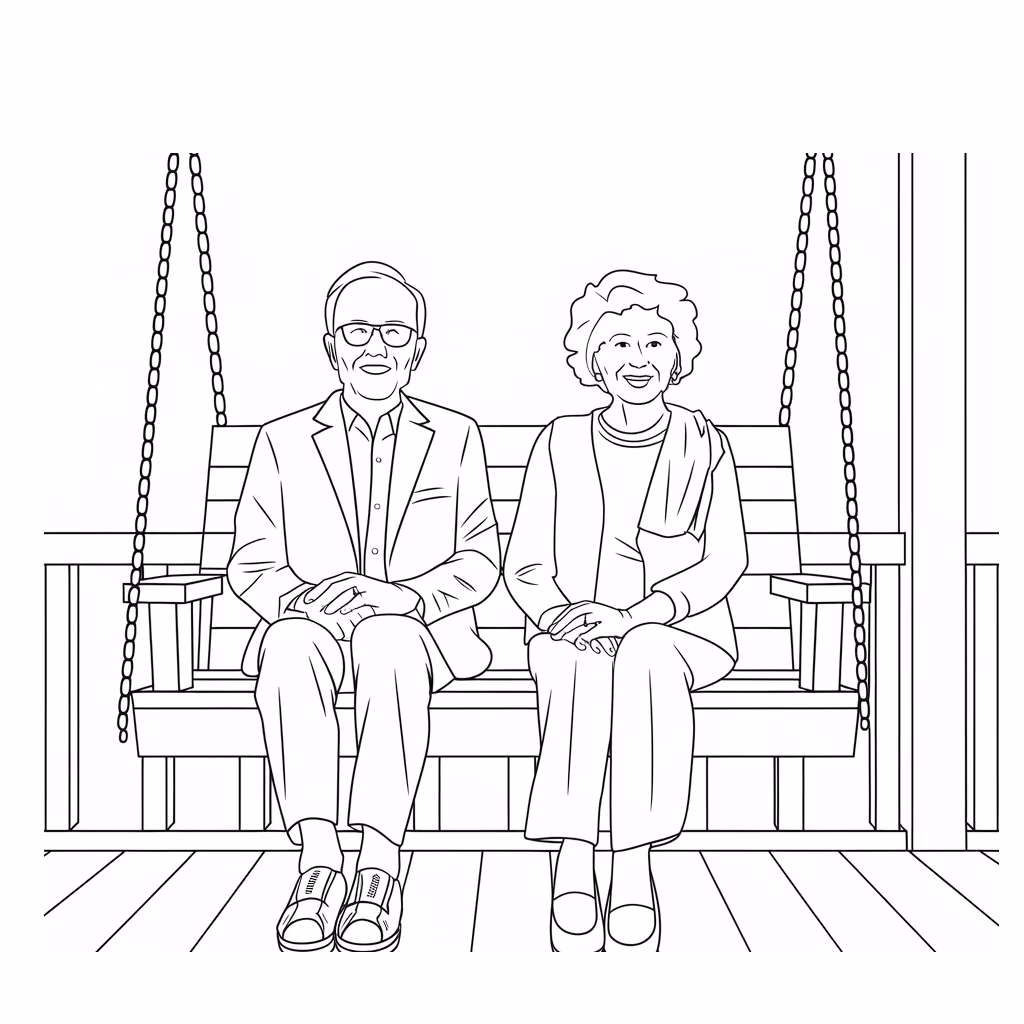 Avos para colorir — desenho para imprimir