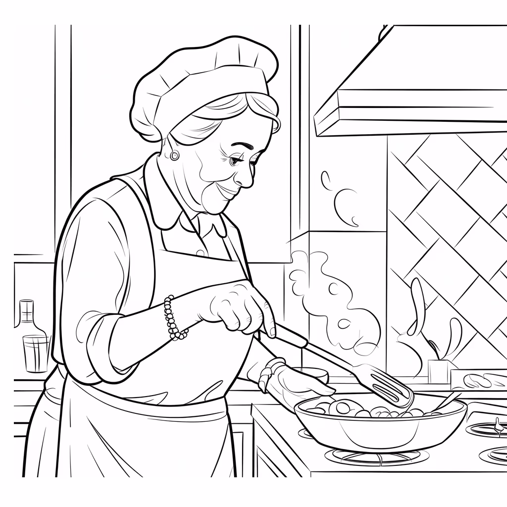 Avos para colorir — desenho para imprimir