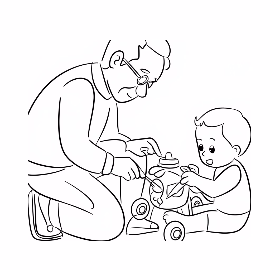 Avos para colorir — desenho para imprimir