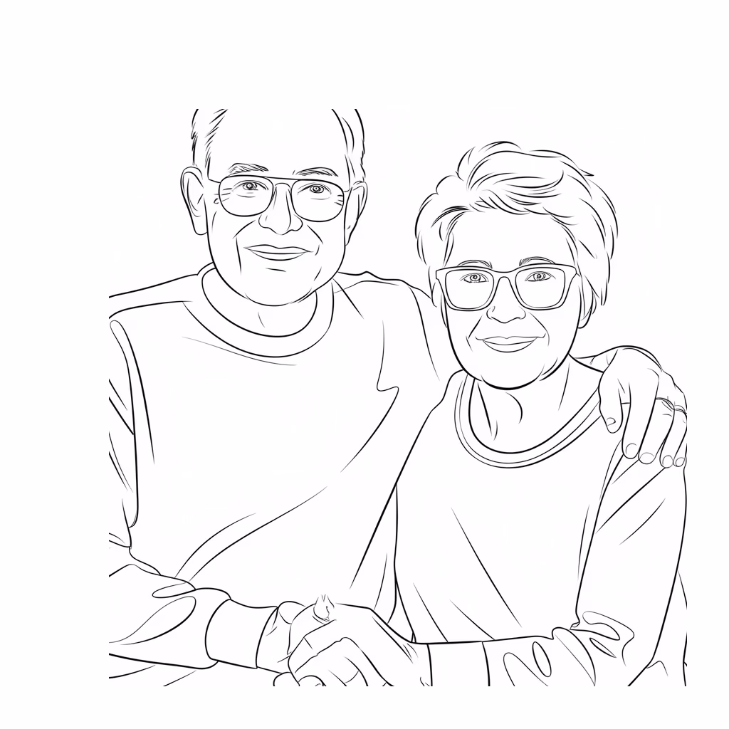 Avos para colorir — desenho para imprimir