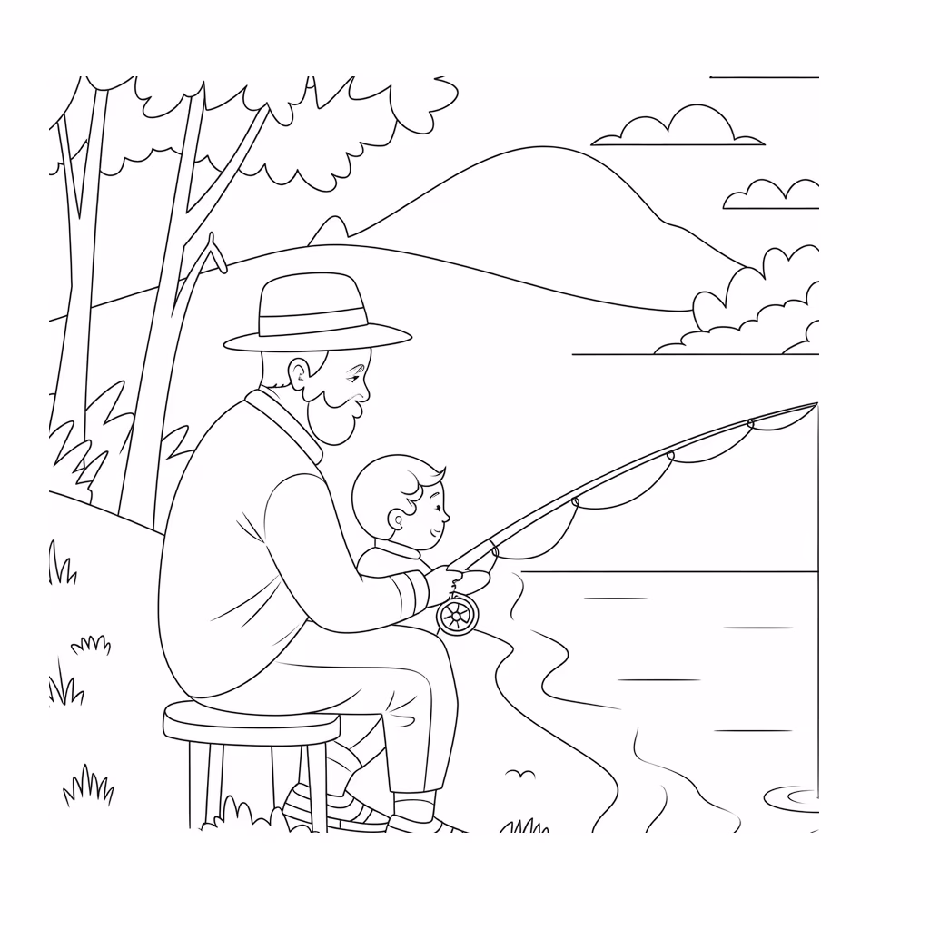 Avos para colorir — desenho para imprimir