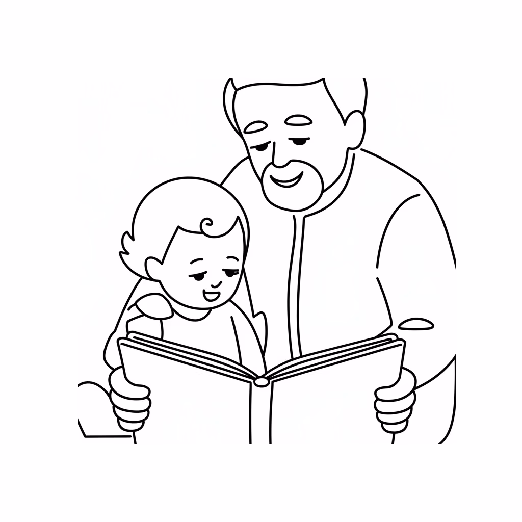Avos para colorir — desenho para imprimir