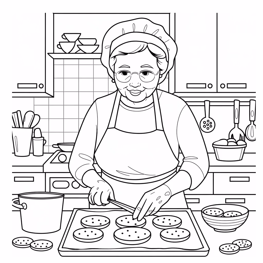 Avos para colorir — desenho para imprimir