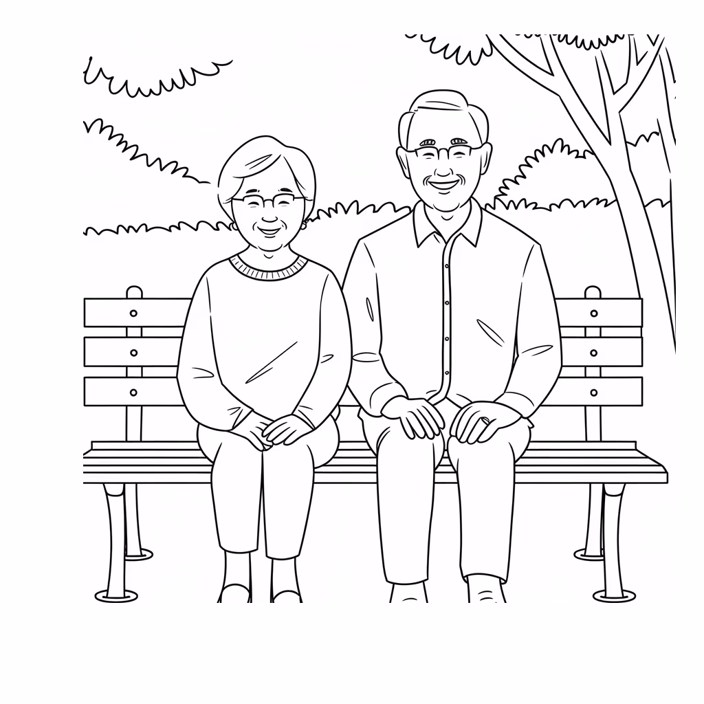Avos para colorir — desenho para imprimir