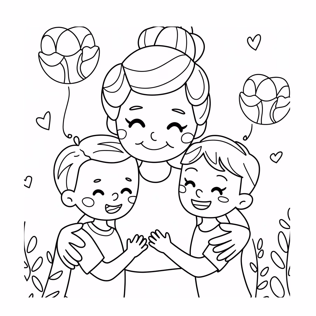 Avos para colorir — desenho para imprimir