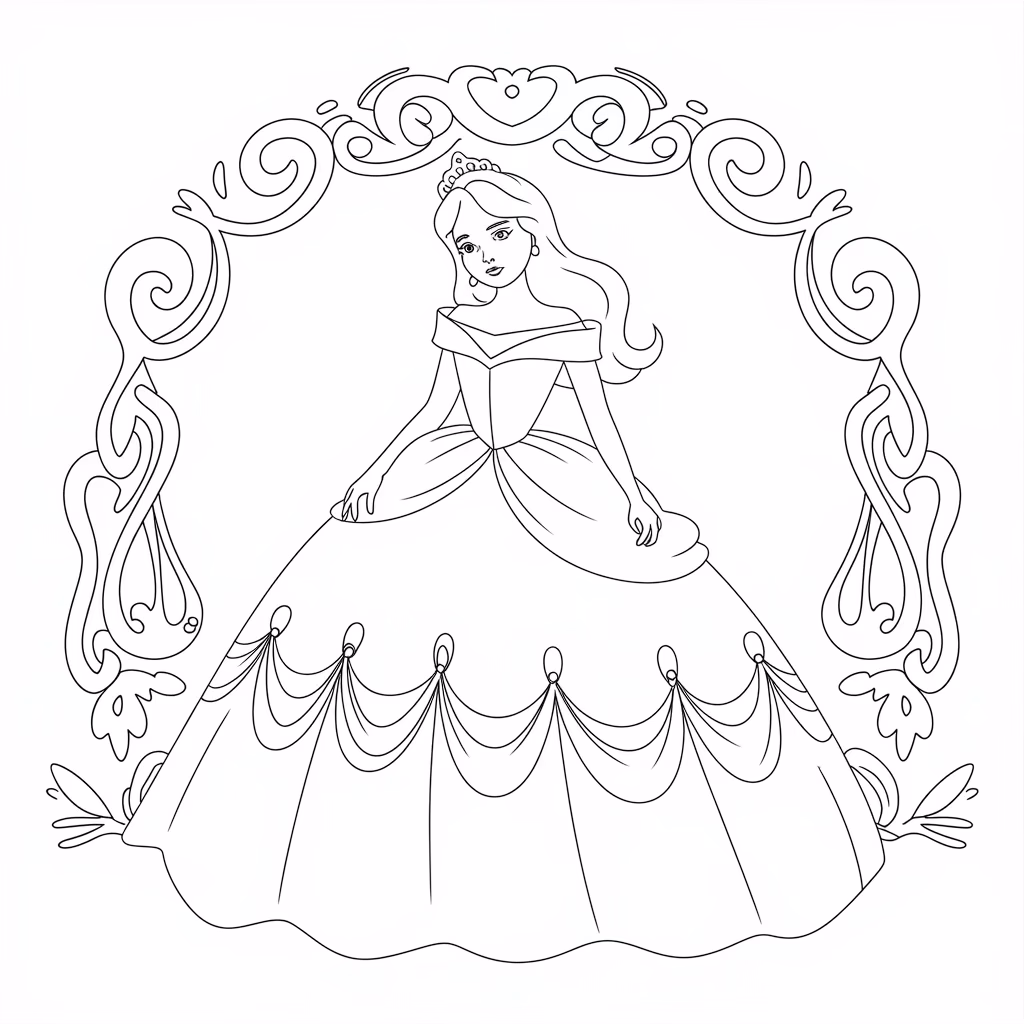 Roupas moda para colorir — desenho para imprimir