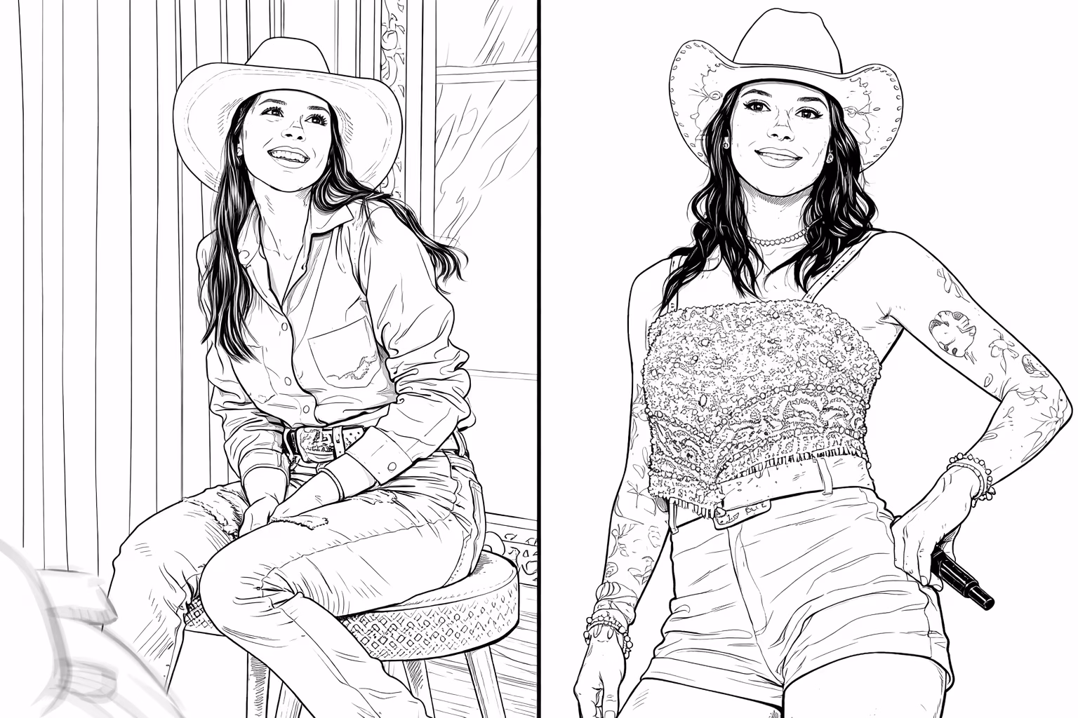 Ana castela para colorir — desenho para imprimir