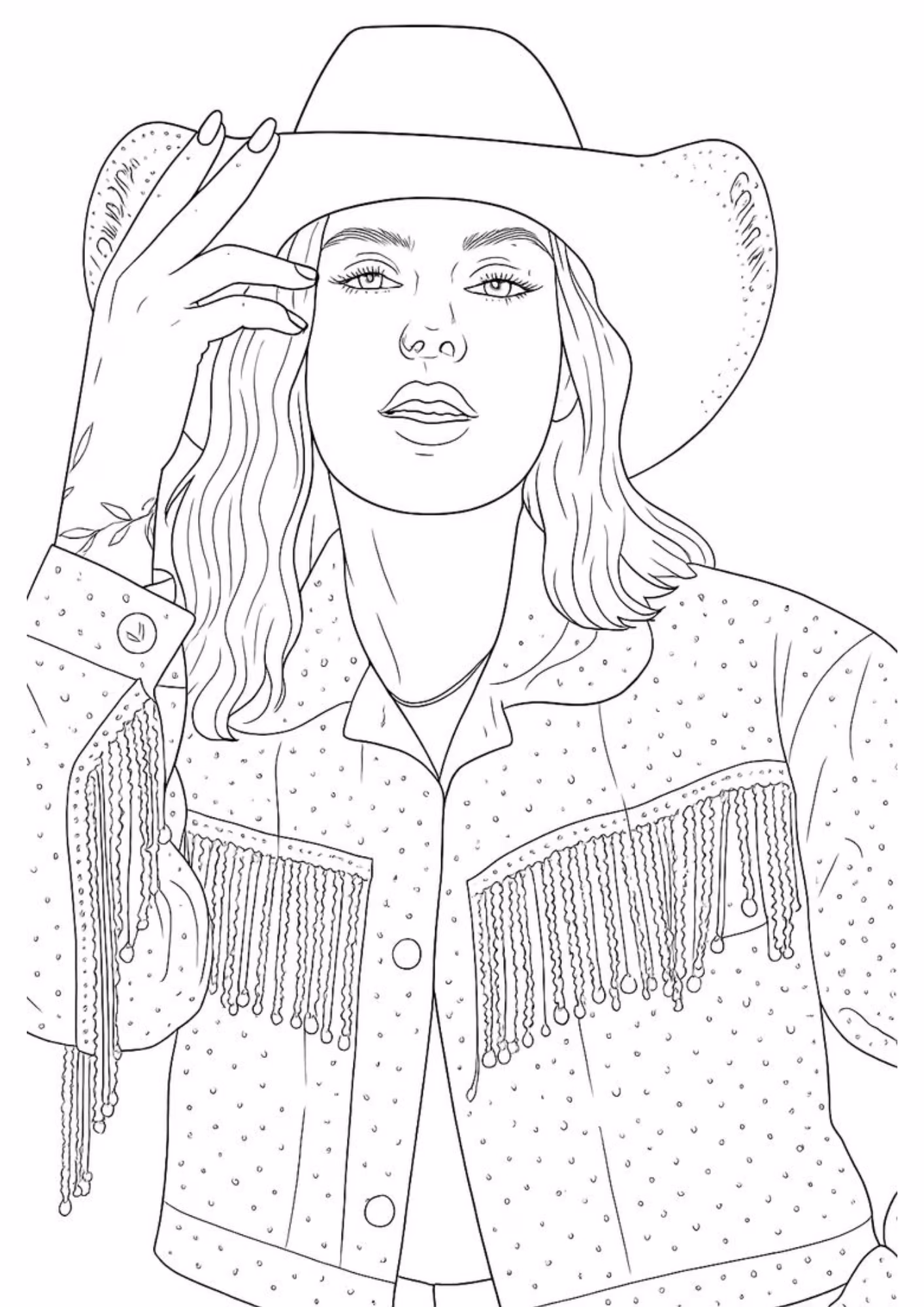 Ana castela e para colorir — desenho para imprimir