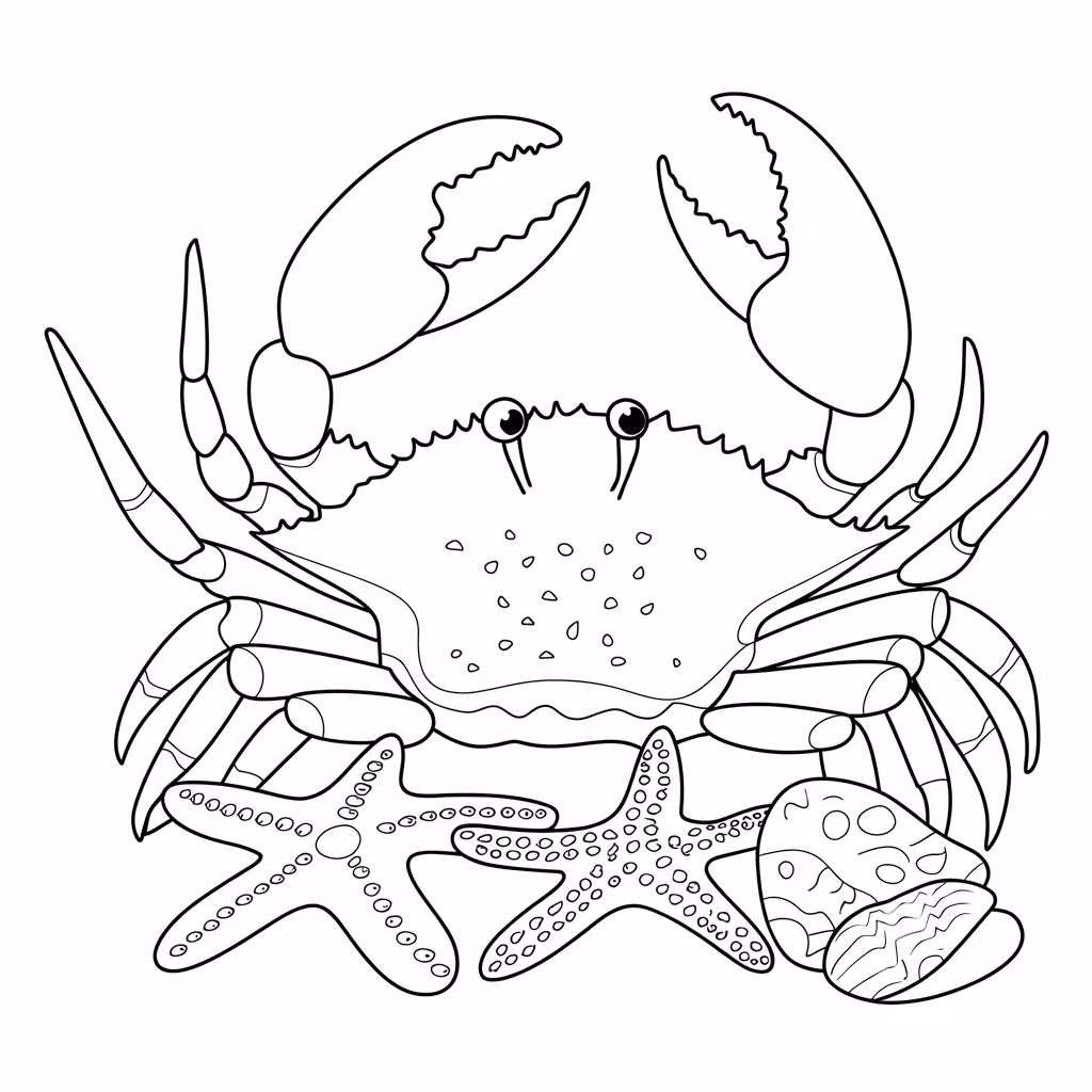 Fundo do mar para colorir — desenho para imprimir