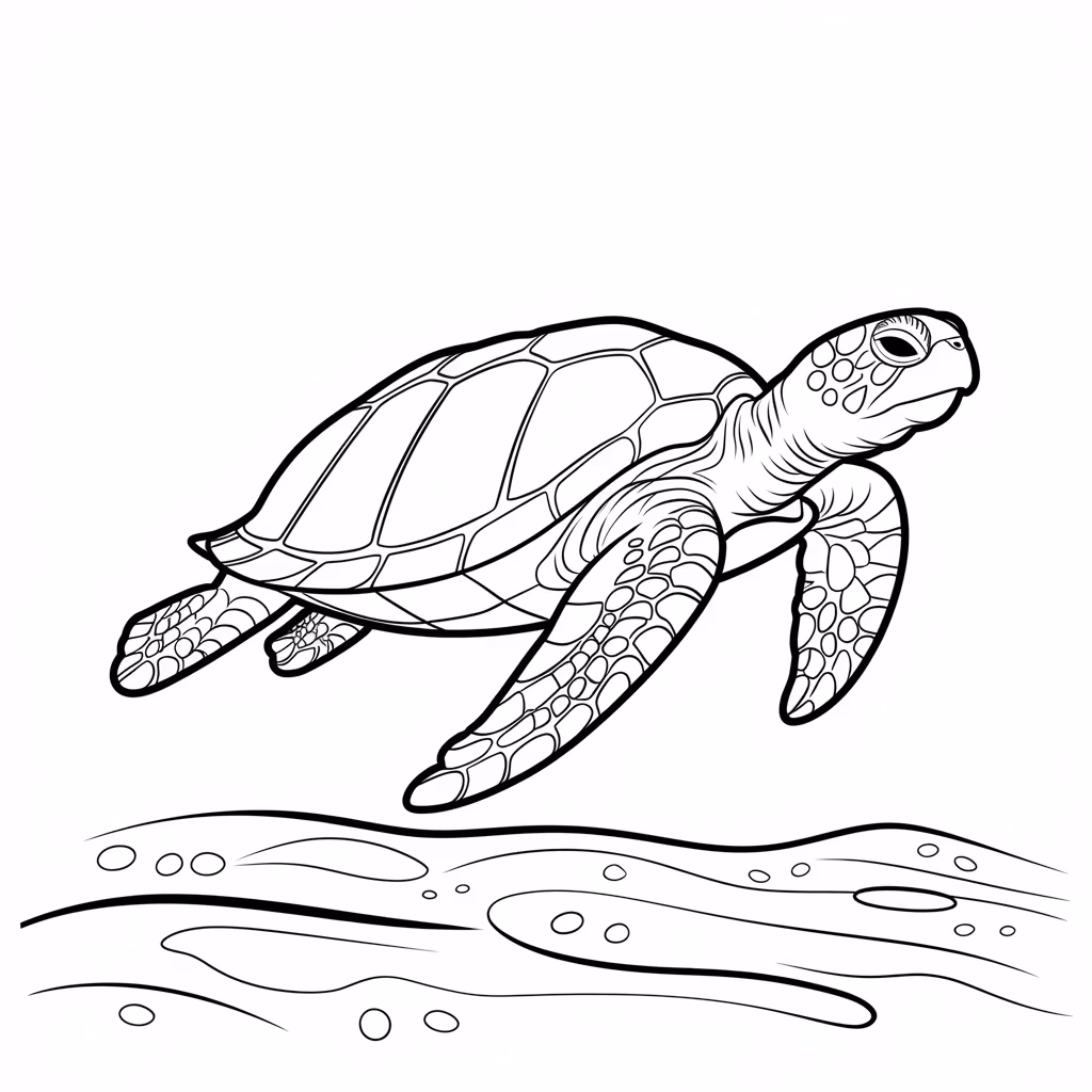 Fundo do mar para colorir — desenho para imprimir