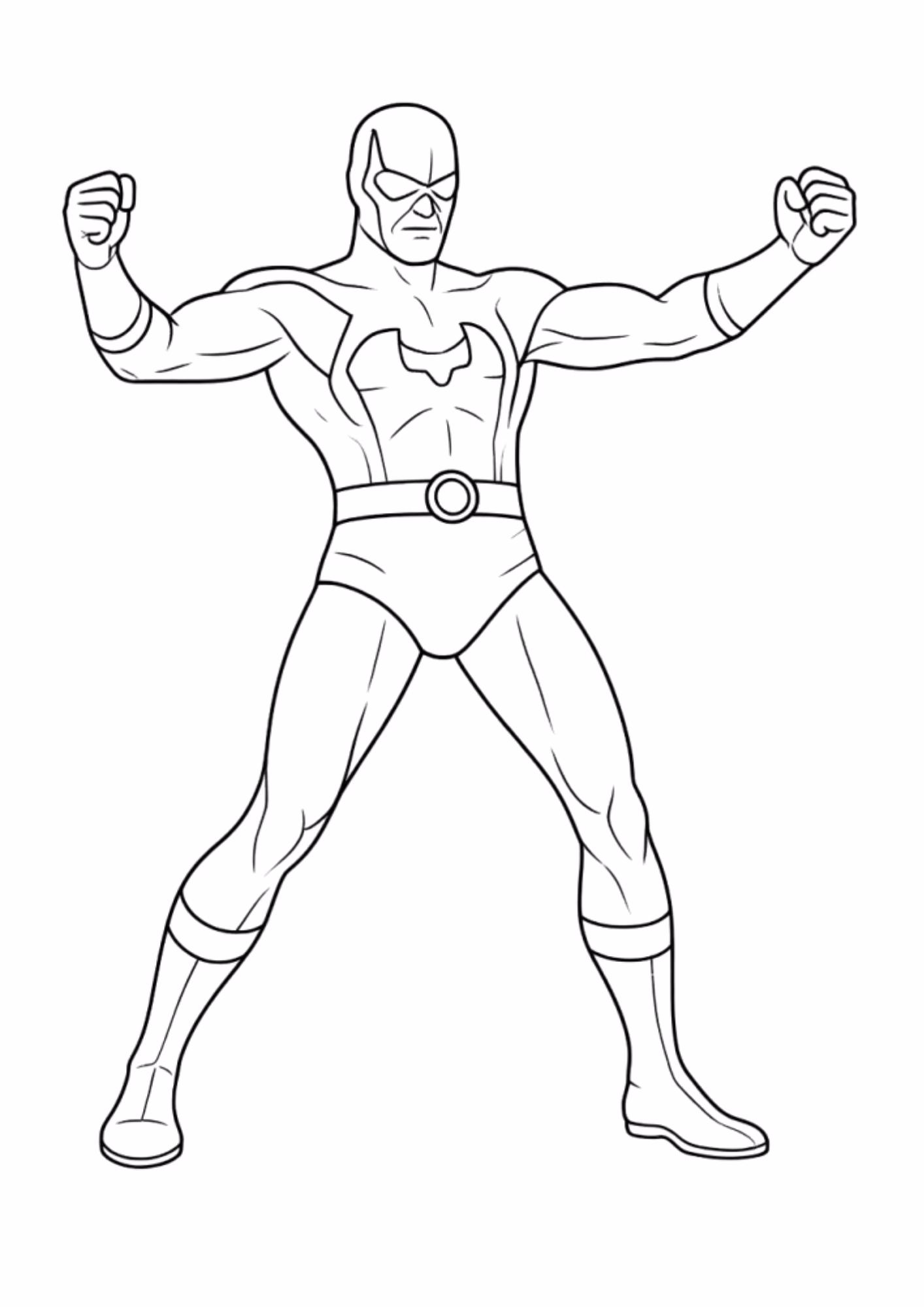 Besouro azul e para colorir — desenho para imprimir