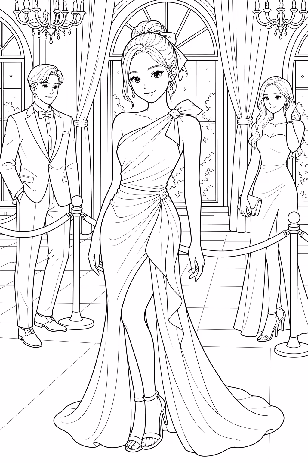 Blackpink para colorir — desenho para imprimir