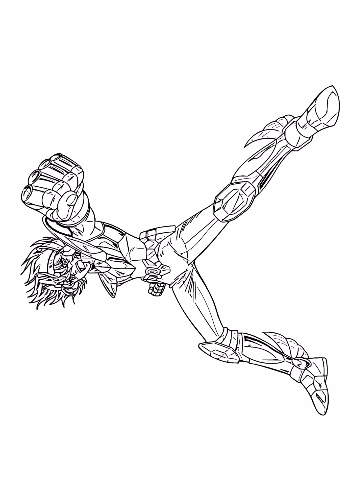 Cavaleiros do zodiaco e para colorir — desenho para imprimir